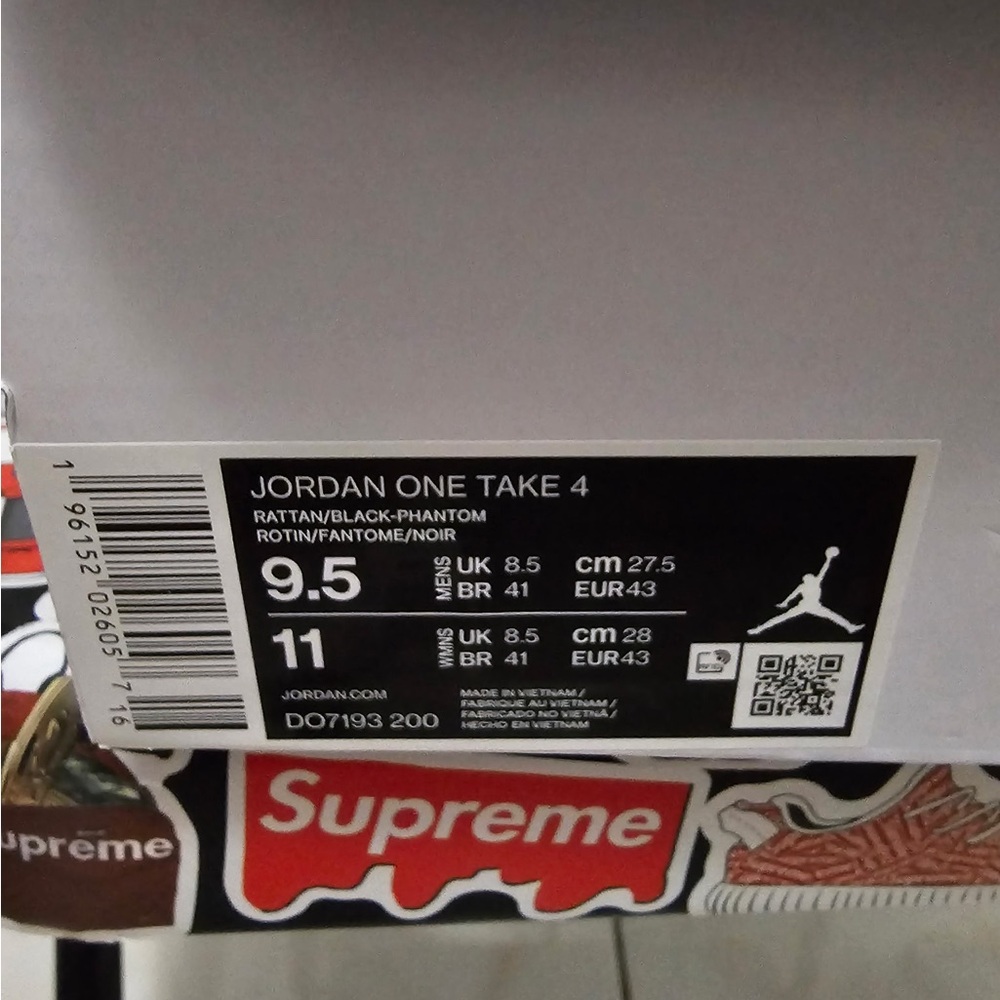 Jordan One Take 4 Rattan Size 9.5 - Picture 5 of 5